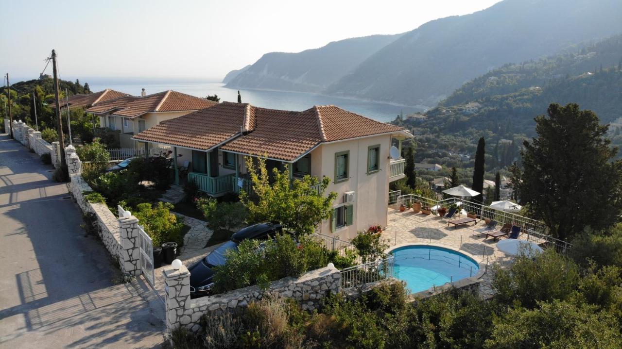 Deep Blue- Rosemary Sea View Apartment Ayios Nikitas Luaran gambar