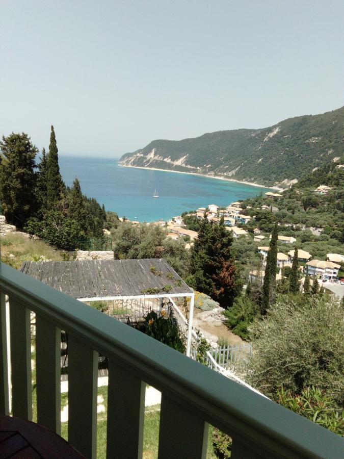 Deep Blue- Rosemary Sea View Apartment Ayios Nikitas Luaran gambar