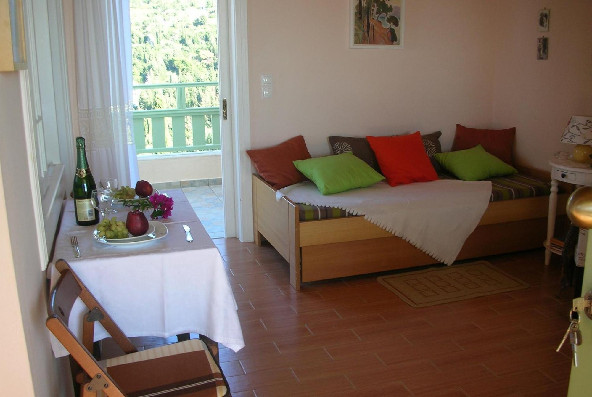 Deep Blue- Rosemary Sea View Apartment Ayios Nikitas Luaran gambar